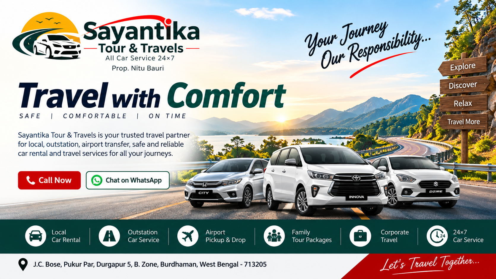 Your Journey.
Our Responsibility.